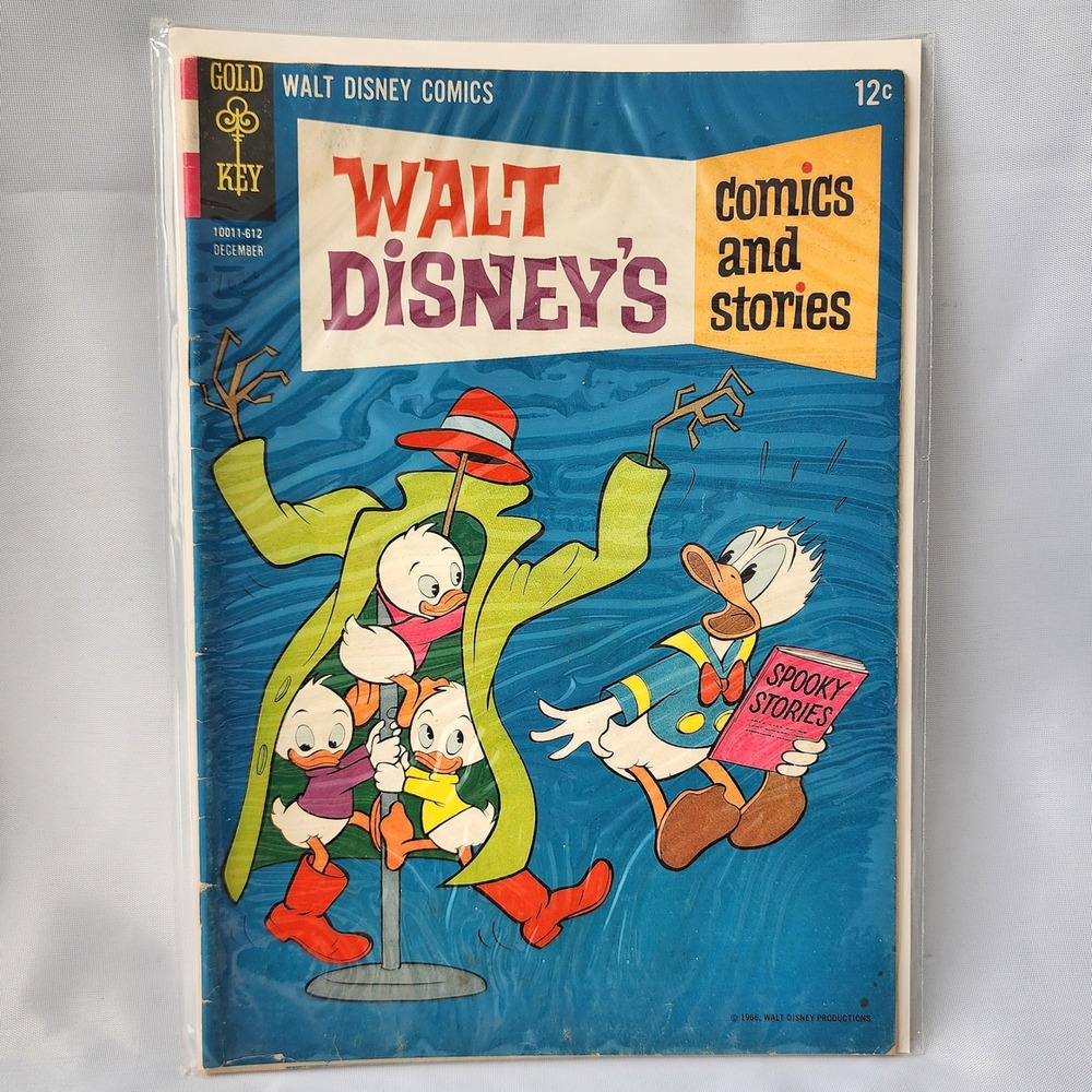 Walt Disney Comics and Stories December 1966 #315 Gold Key Vintage‎ Comic Book